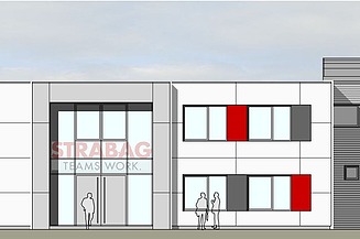 Architektenzeichnung; Ansicht Süd-Ost