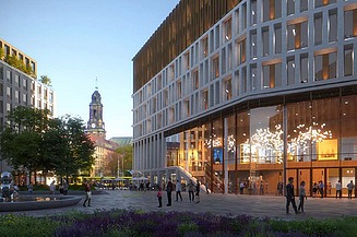 Foto zeigt die Fassade eines Gebäudes