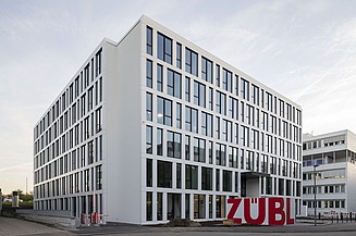 Foto vom Neubau des Innovation Center am ZÜBLIN-Campus in Stuttgart.  