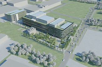 Visualisierung vom Intuitive Surgical Manufacturing Building.