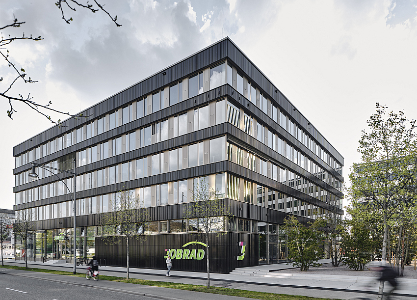 Visualisierung des JobRad Campus Standort Nord.