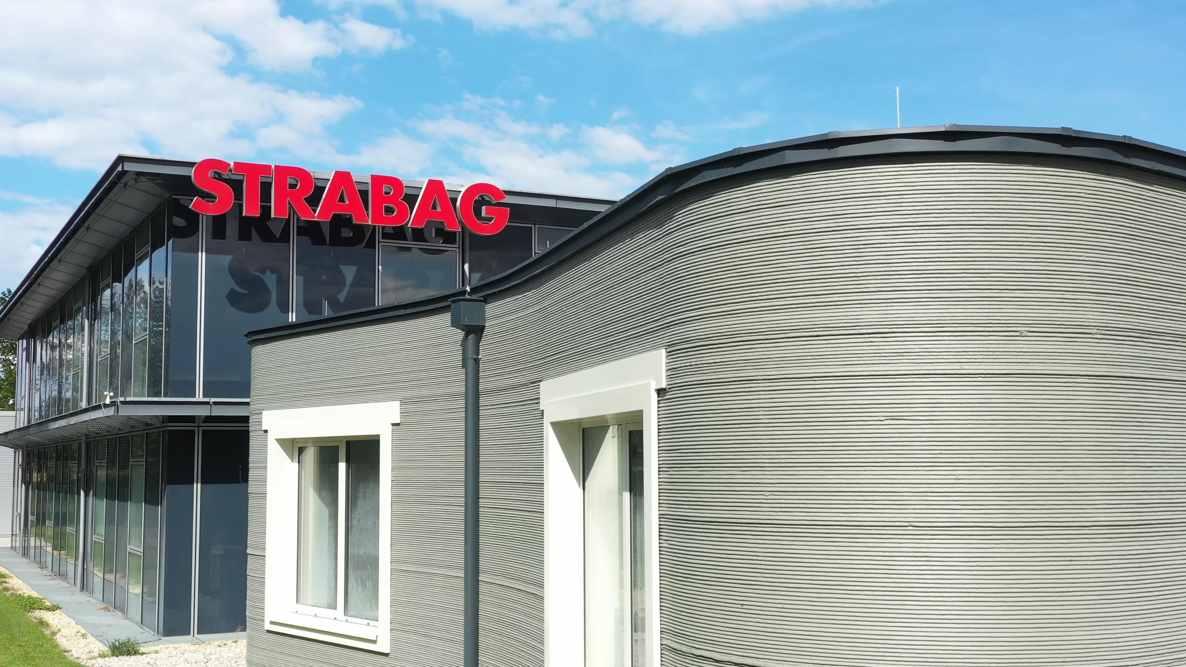 Foto von dem ersten 3D gedruckten Haus Österreichs