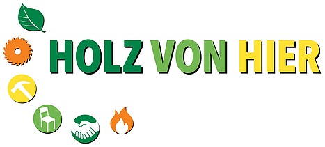 Logo von „Holz von Hier“.