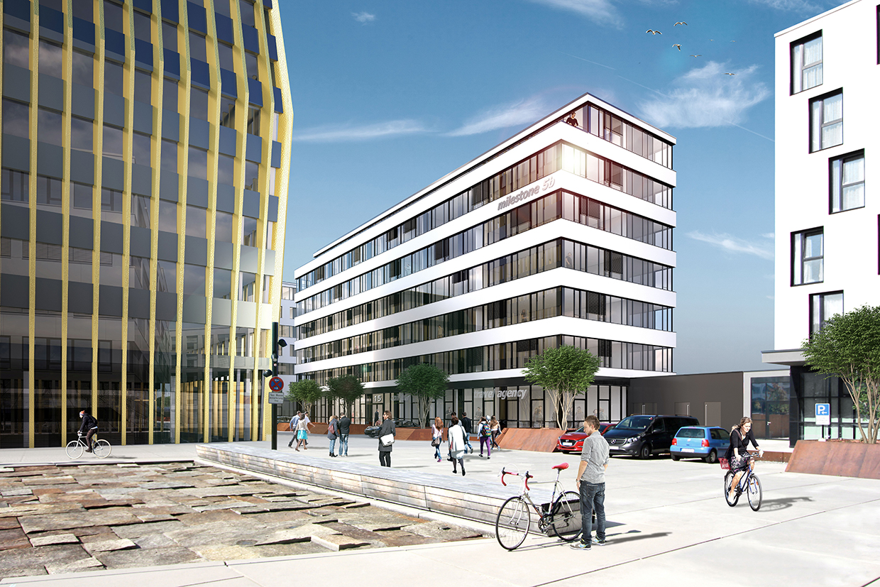 Visualisierung von der BUSINRESSMILE Freiburg.