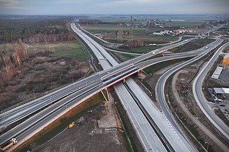 Picture: Bird's eye view of the highway