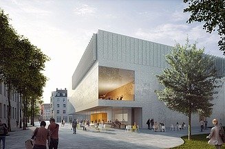 Visualisierung von der Hochschule für Musik und Tanz. 