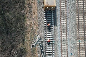 Insgesamt erneuert STRABAG nun insgesamt 104 Bahnkilometer für PKP PLK in Polen.