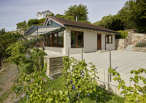 Foto vom ZÜBLIN-Weinberghaus.