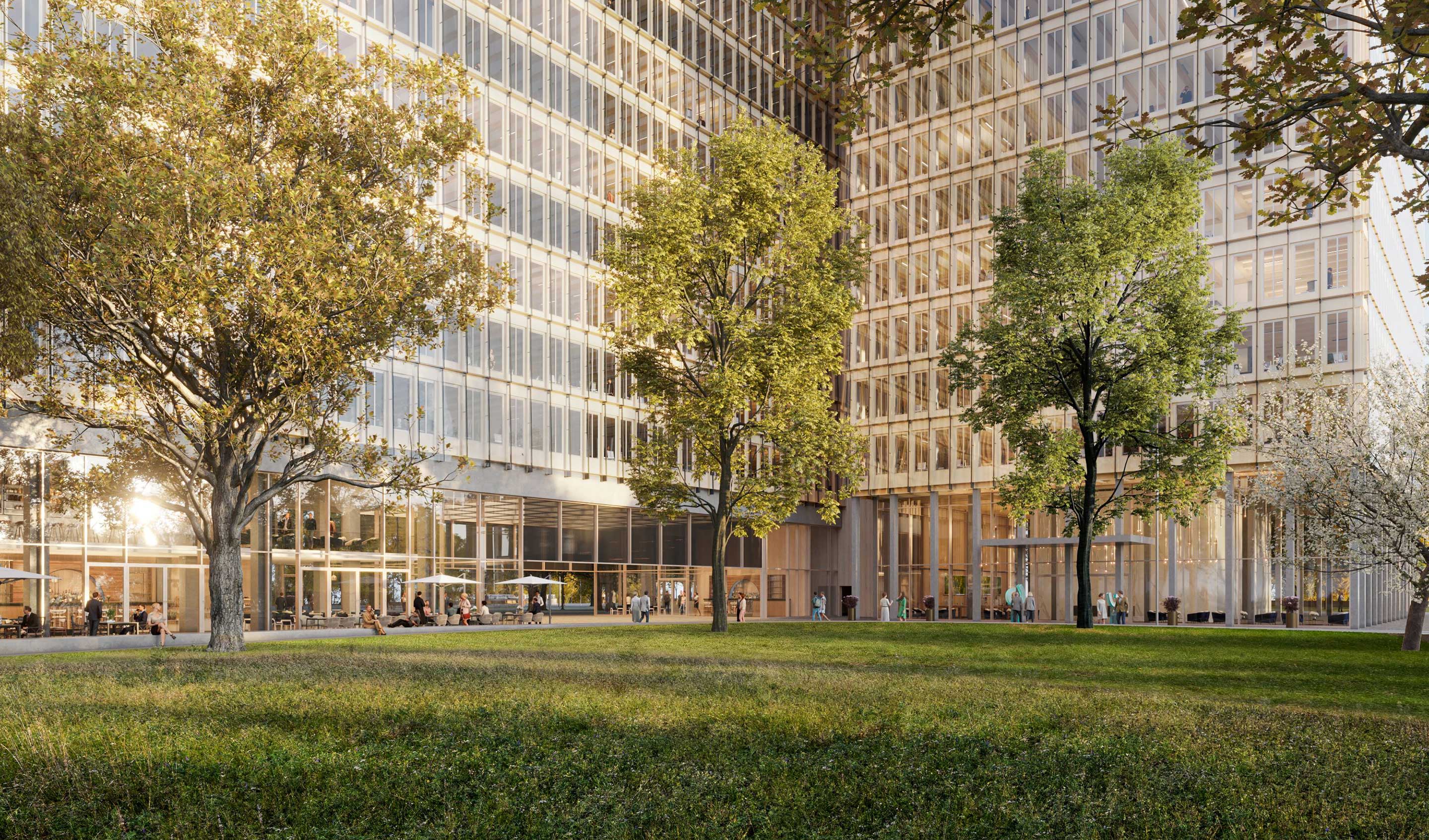 Visualisierung vom BVK Zentrale Credit Rendeffect . 