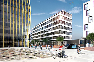 Visualisierung von der BUSINRESSMILE Freiburg.