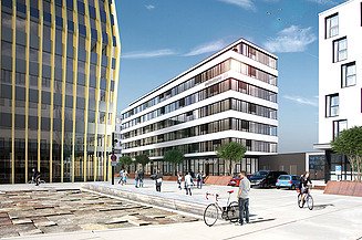 Visualisierung von der BUSINRESSMILE Freiburg.