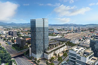 STRABAG wins another contract worth 134 million euros for the complete realisation of Emonika in Ljubljana 