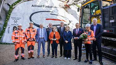 Feierlichkeiten zum Pfaffensteigtunnel