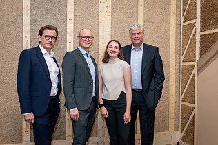 Gruppenfoto im Reallabor Fassfabrik