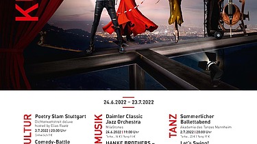 Flyer vom Sommer im ZÜBLIN-Haus 2022.