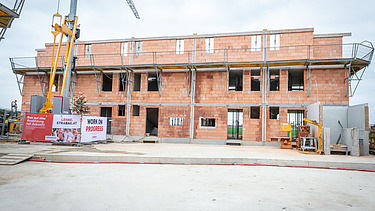 Foto von Gebäude, das ausschließlich von STRABAG Lehrlingen errichtet wurde