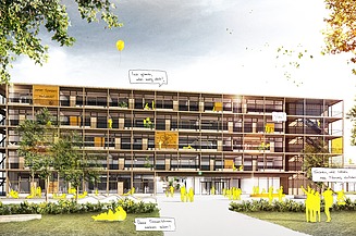 Visualisierung vom neuen Martin-Behaim-Gymnasium