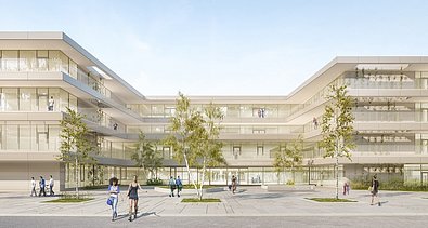 Rendering educational campus