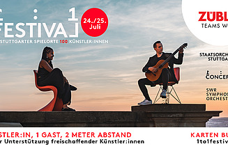 Flyer vom ZÜBLIN sponsort 1:1 CONCERTS.