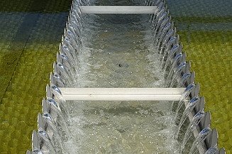 Foto zeigt eine Trinkwasseraufbereitungsanlage