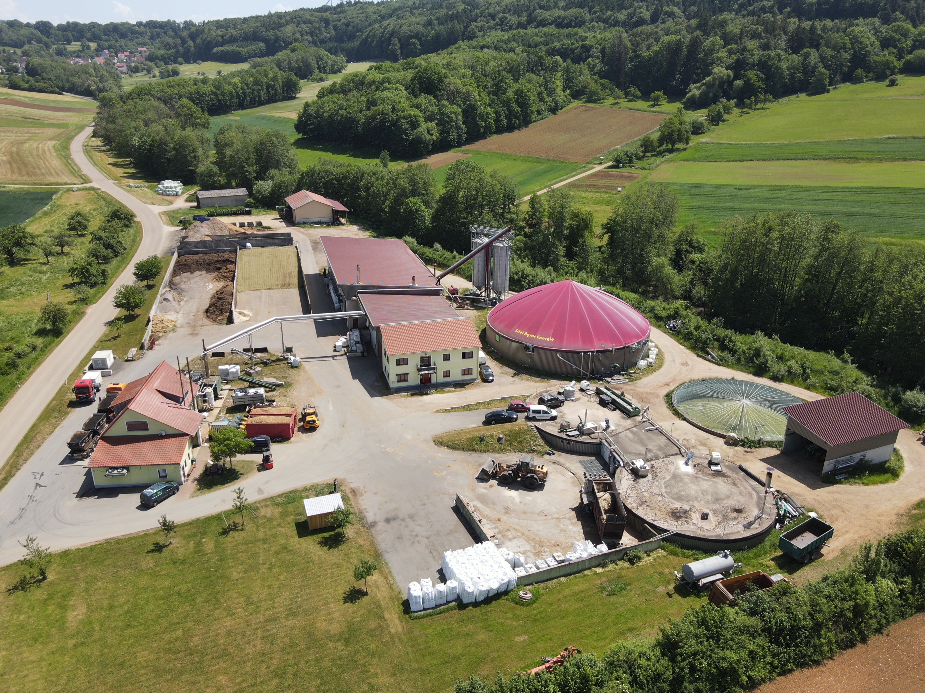 Depot from above