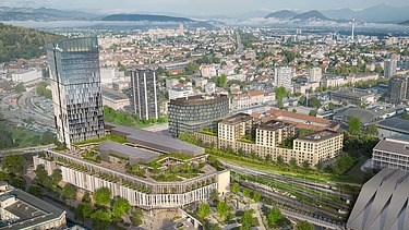 Auch der Auftrag für den zweiten, südlichen Bauabschnitt der Emonika-Projektentwicklung in Ljubljana/Slowenien ging an STRABAG und wird gemeinschaftlich von den Unternehmenseinheiten aus Ljubljana, Belgrad and Budapest ausgeführt