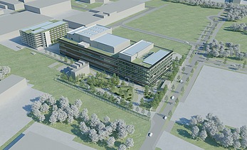 Visualisierung vom Intuitive Surgical Manufacturing Building.