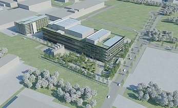 Visualisierung vom Intuitive Surgical Manufacturing Building.