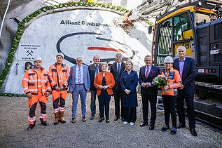 Celebrations for the Pfaffensteig Tunnel