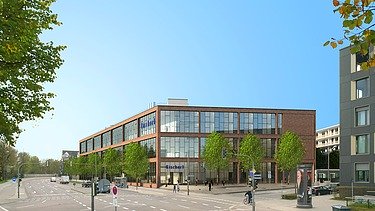 Visualisierung, neue Zentrale Rischart's Backhaus KG