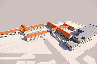 Visualisierung von dem Planungsmodell