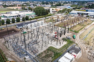 Foto neuen Umspannwerk Klagenfurt