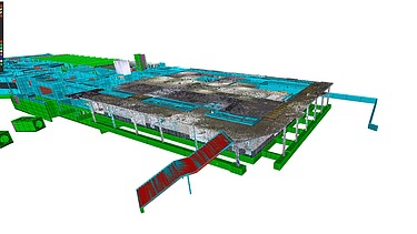 BIM-Modell aus Laserscan