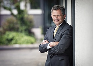 Foto von Peter Hübner, Vorstandsmitglied STRABAG AG, Köln