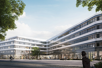 Visualisierung Westend Office in Berlin.