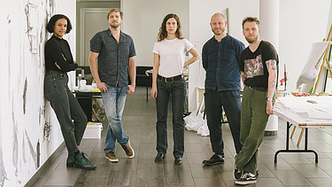 Foto von Preisträger:innen STRABAG ART Award 2025