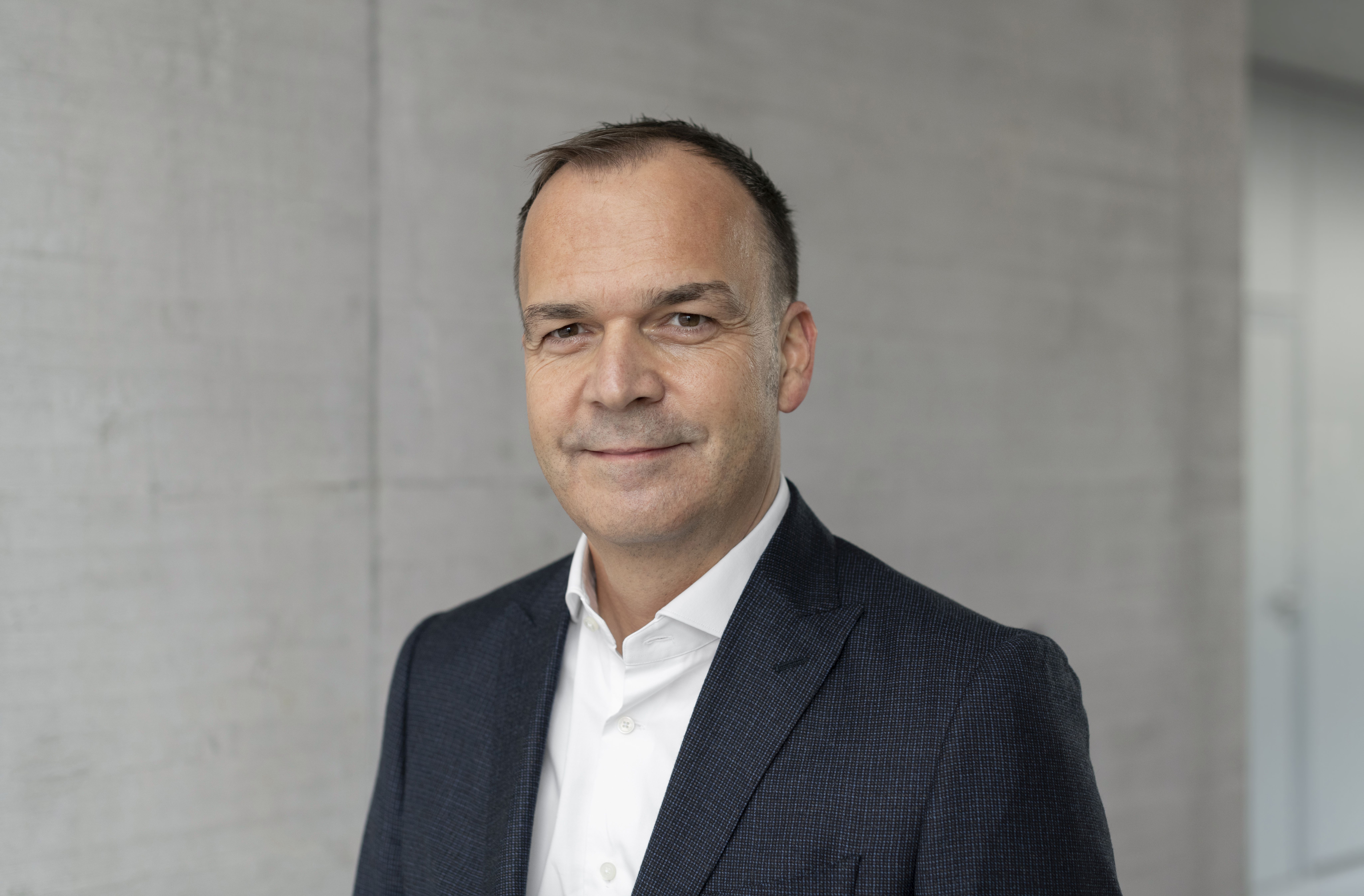  Porträt von Markus Landgraf, der zu einem neuen Vorstandsmitglied der Ed. Züblin AG gekürt wurde. 