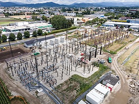 Foto neuen Umspannwerk Klagenfurt