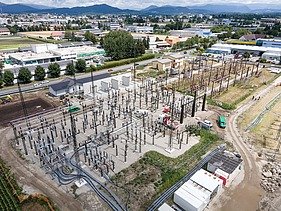 Foto neuen Umspannwerk Klagenfurt