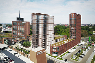 Visualisierung Business Center III im BraWoPark.