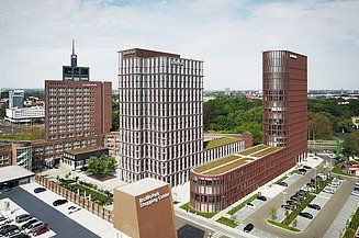 Visualisierung Business Center III im BraWoPark.