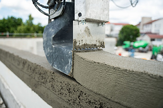 Betonschichten