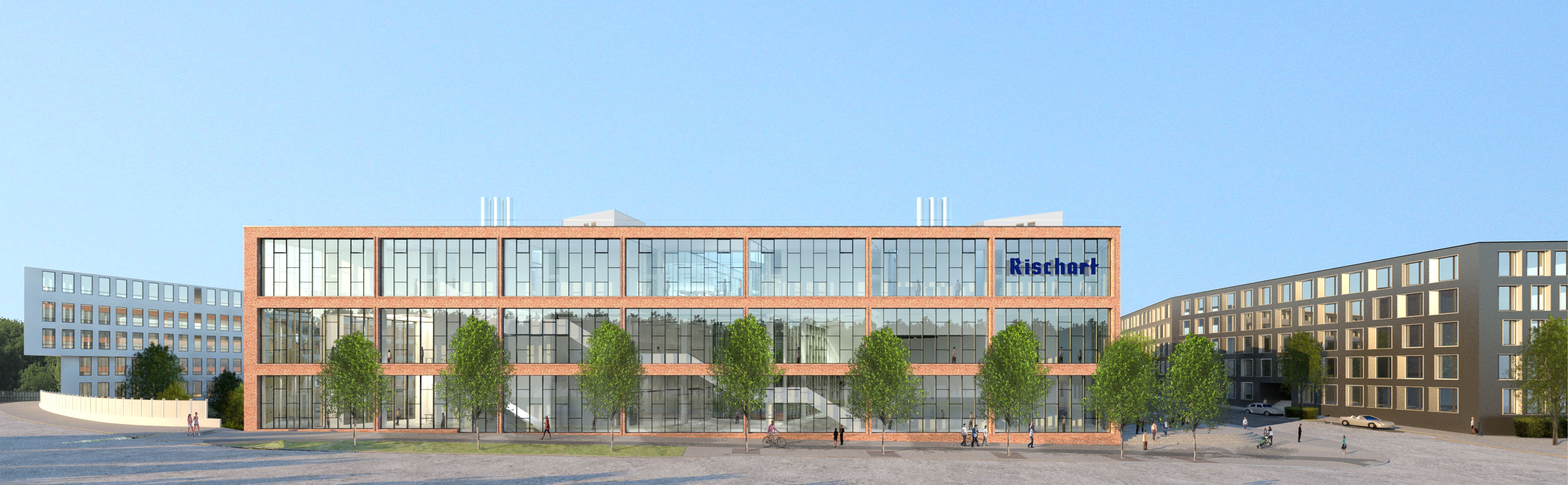 Visualisierung, neue Zentrale Rischart's Backhaus KG