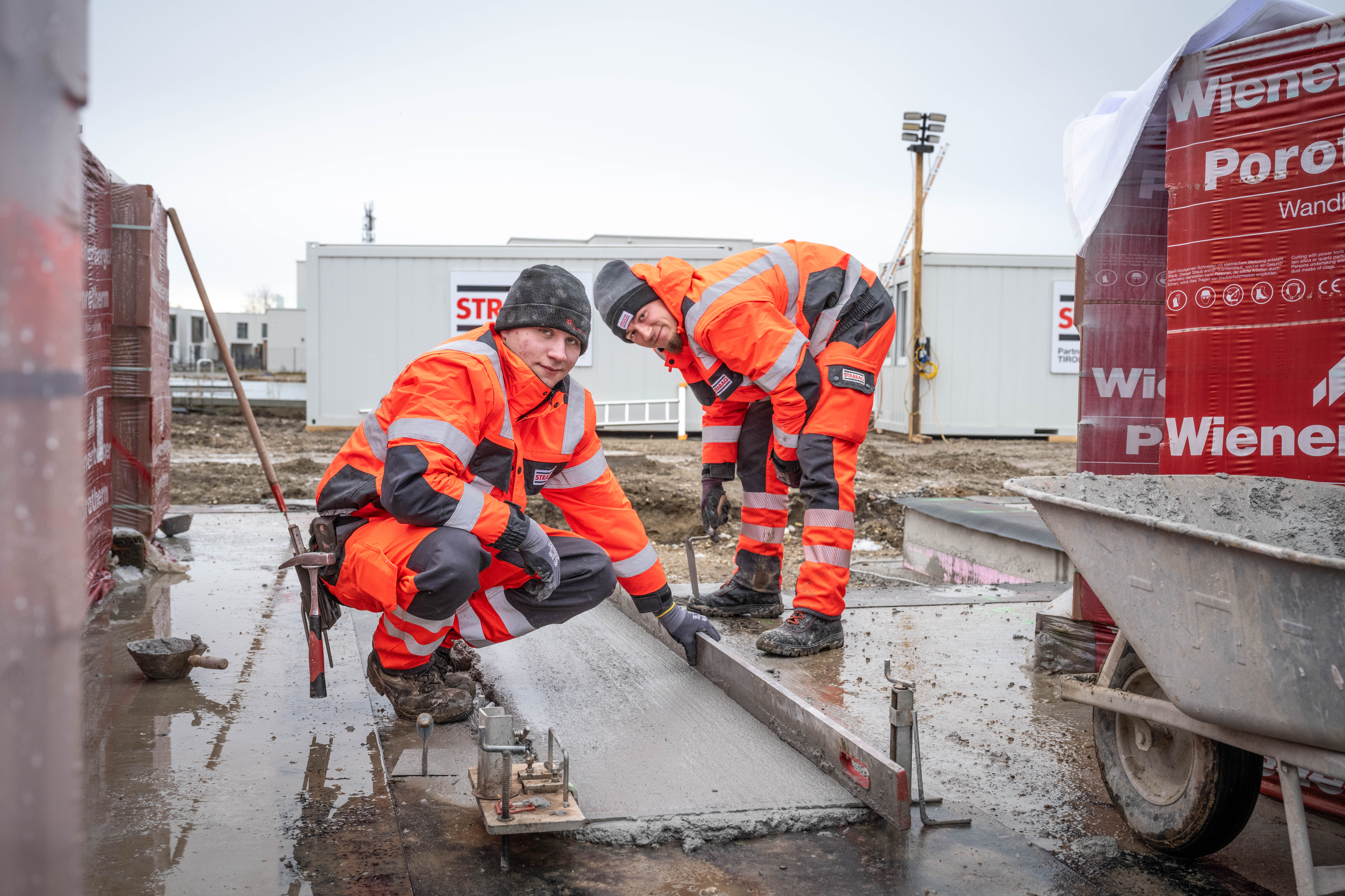 Foto von STRABAG Lehrlingen