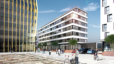 Visualisierung von der BUSINRESSMILE Freiburg.