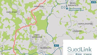 Foto einer Straßenkarte