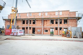 Foto von Gebäude, das ausschließlich von STRABAG Lehrlingen errichtet wurde