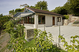 Foto vom ZÜBLIN-Weinberghaus.