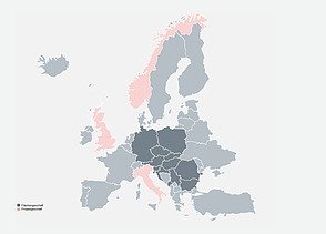 Mit einem Netzwerk von über 300 Standorten ist roxit in zwölf Ländern vertreten und darüber hinaus im internationalen Projektgeschäft tätig.