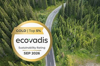 EcoVadis Rating 2026: STRABAG receives a gold medal for the first time in recognition of its ESG commitment 